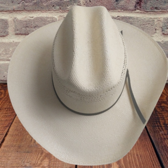 Bangora Glazed Straw 20X  Cattleman Rodeo *READ - Picture 10 of 14